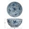 Hello Honey 10" Blue & White Floral Elegance Porcelain Bowl